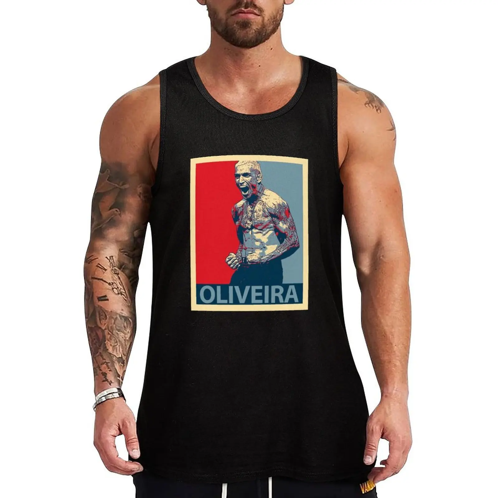 charles oliveira 2022 trending design Tank Top Men's sleeveless T-shirt man singlets for men T-shirt for fitness
charles oliveira 2022 trending design Tank Top Men's sleeveless T-shirt man singlets for men T-shirt for fitness