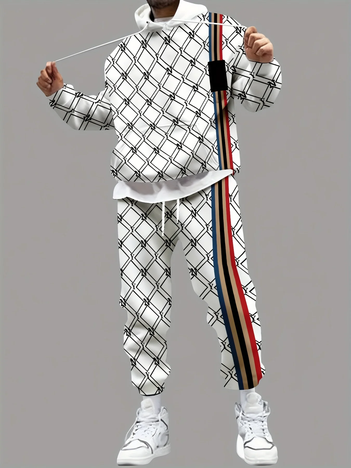 Autumn Winter Fashion Men's Tracksuit Hooded Sweatshirt+Sweatpants Sports Suit Casual Jogger Sportswear 2 Piece Male Streetwear
Autumn Winter Fashion Men's Tracksuit Hooded Sweatshirt+Sweatpants Sports Suit Casual Jogger Sportswear 2 Piece Male Streetwear