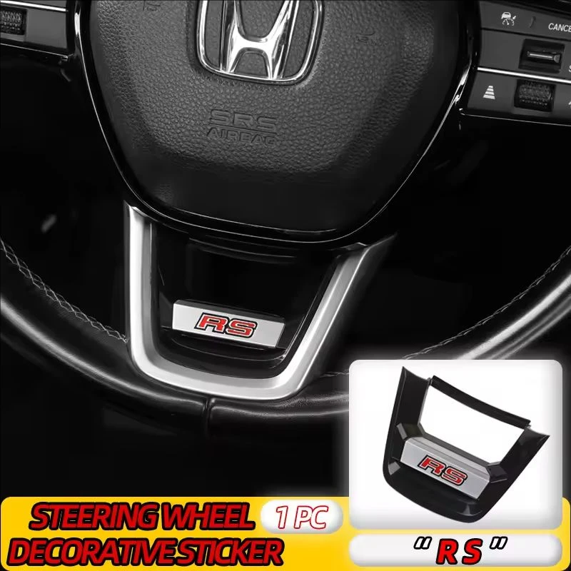 RS Emblem Car Steering Wheel Decoration Cover Accessories For Honda Civic Accord Jazz Fit CRV Odyssey City Pilot Vezel Prelude
RS Emblem Car Steering Wheel Decoration Cover Accessories For Honda Civic Accord Jazz Fit CRV Odyssey City Pilot Vezel Prelude