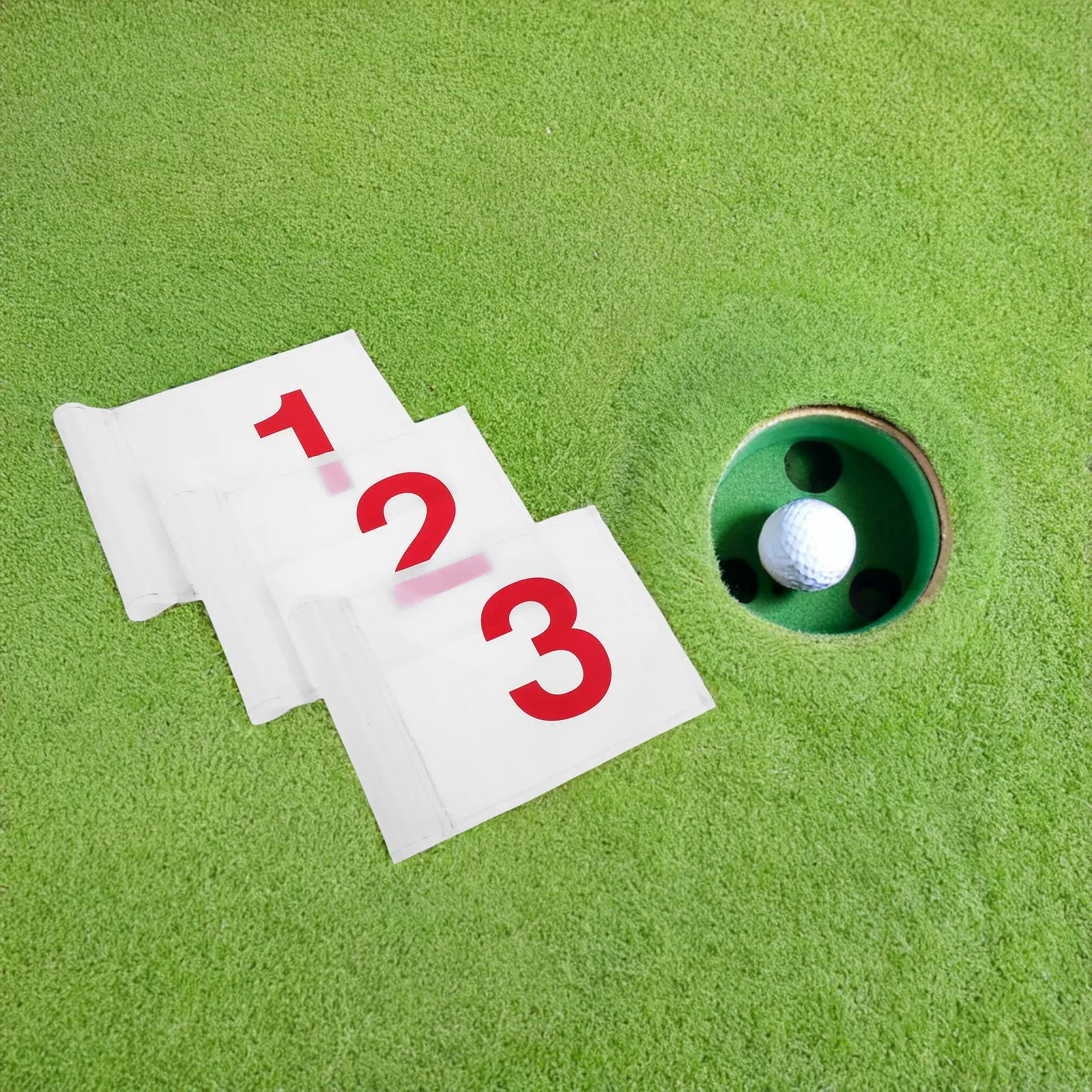 3Pcs Golf Flags Numbered Nylon Pin Flags 8.65x6.29 Inch Weather Resistant Outdoor Practice Yard Putting Green Golf Flag
3Pcs Golf Flags Numbered Nylon Pin Flags 8.65x6.29 Inch Weather Resistant Outdoor Practice Yard Putting Green Golf Flag