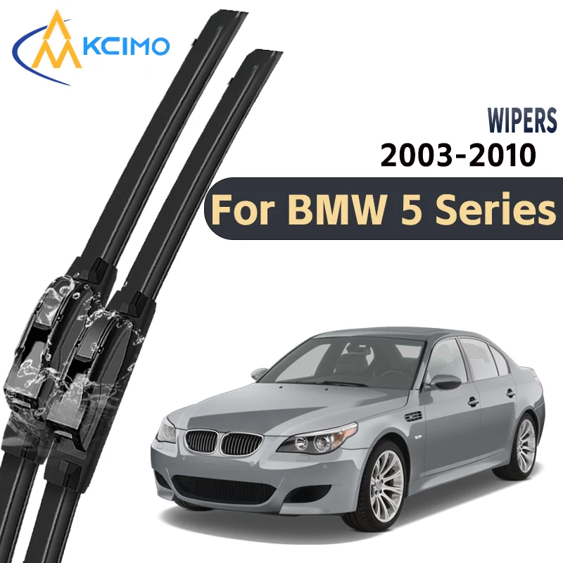 2pcs Durable Quiet Wiper Blades for BMW 5 Series E60/E61 2003-2010 Scratch-Free Windscreen Wipers
2pcs Durable Quiet Wiper Blades for BMW 5 Series E60/E61 2003-2010 Scratch-Free Windscreen Wipers