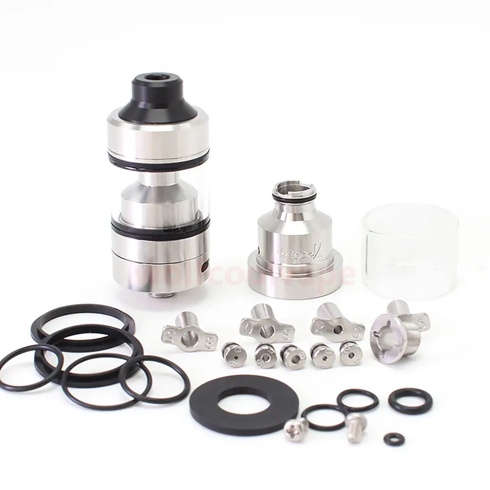 Атомайзер Wolfcoolvape Vape Tripod 2 MTL RTA, перезаправляемый, 2,0 мл, 22 мм, для электронных сигарет, с Air Pins
Атомайзер Wolfcoolvape Vape Tripod 2 MTL RTA, перезаправляемый, 2,0 мл, 22 мм, для электронных сигарет, с Air Pins