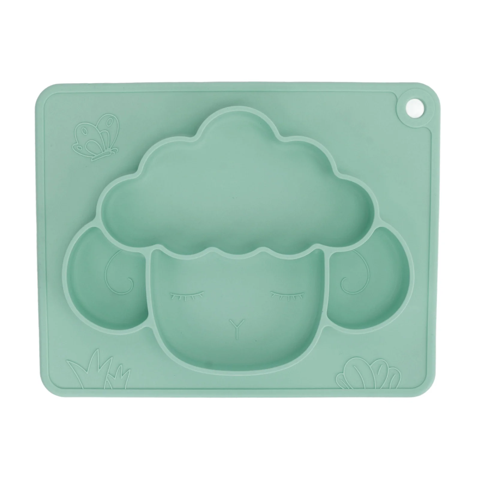 Baby Divided Suction Plate Slip Proof Animal Shape Self Feeding Toddler Silicone Divided Placemat Blue/Pink/Green
Baby Divided Suction Plate Slip Proof Animal Shape Self Feeding Toddler Silicone Divided Placemat Blue/Pink/Green