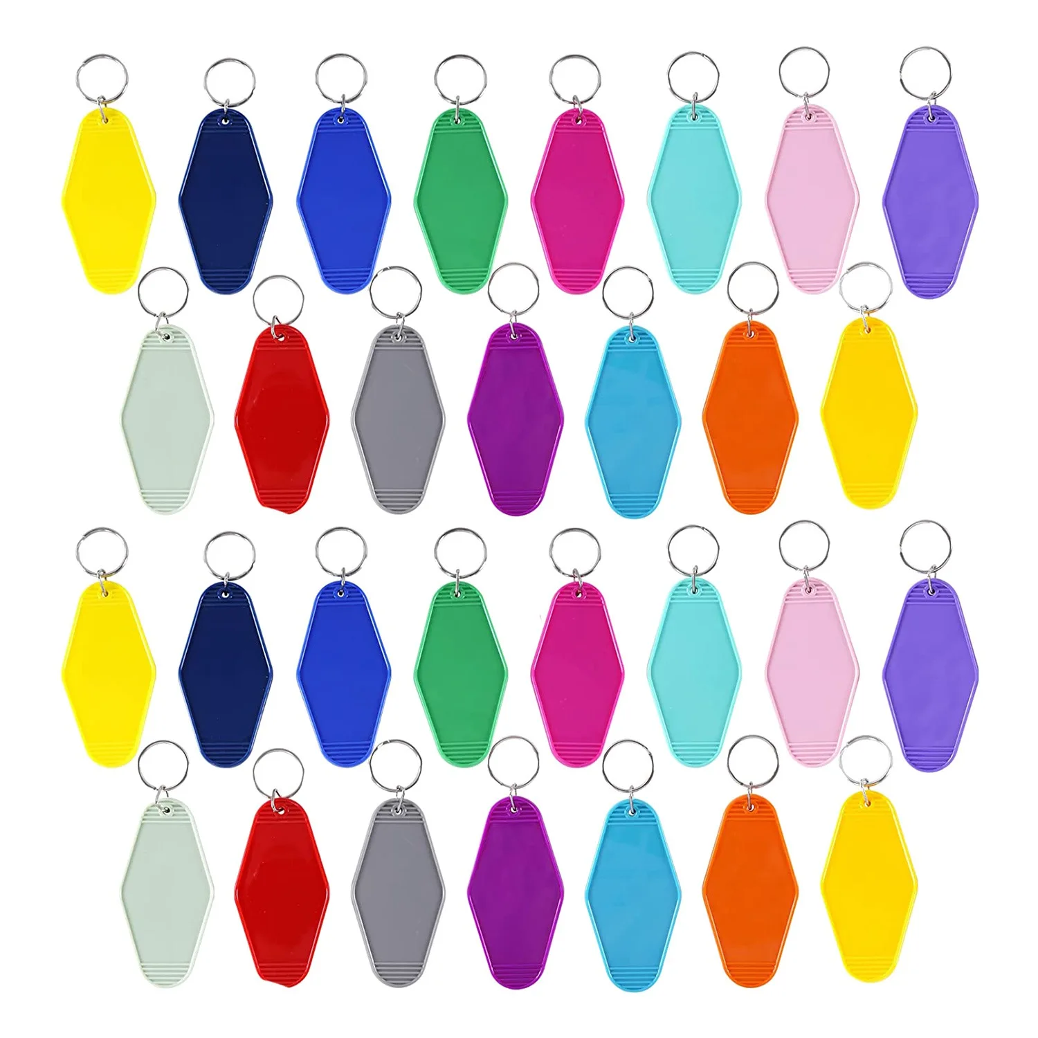 30 Pcs Colorful Blank Motel Keychains Plastic Diamond Motel Keychains for DIY Craft Accessories Keychain Decorations
30 Pcs Colorful Blank Motel Keychains Plastic Diamond Motel Keychains for DIY Craft Accessories Keychain Decorations