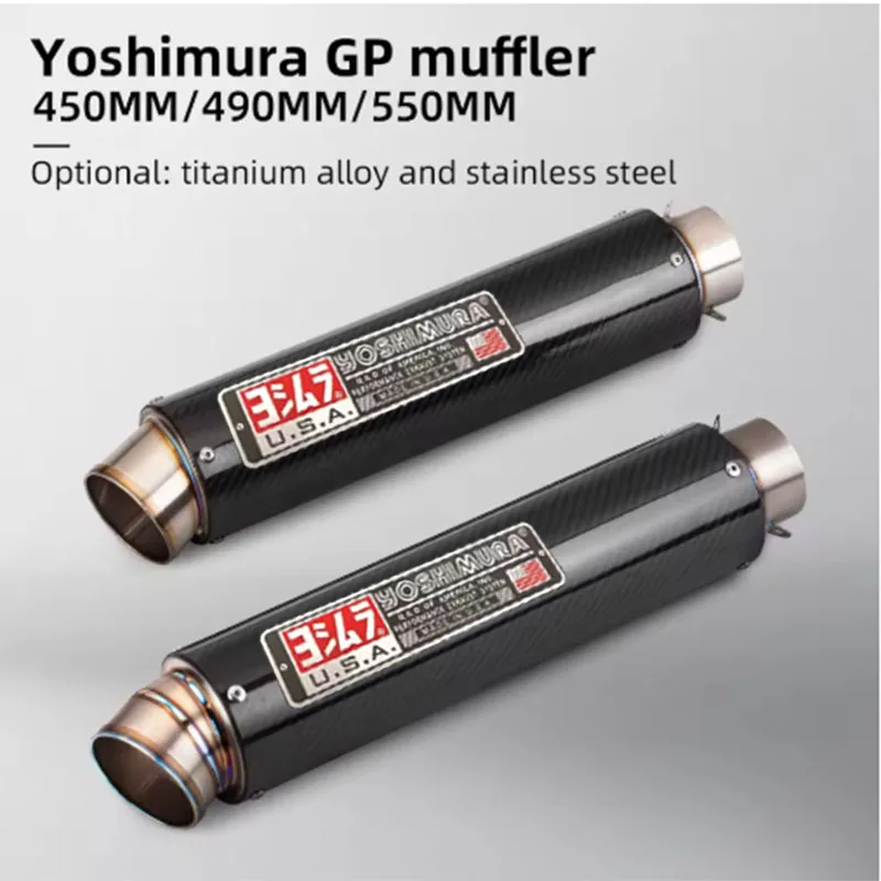 For Project 60mm Universal Motorcycle Exhaust Muffler Pipe Motorcycle Racing Suitable for MT07 MT09 z900 z400 ninja4
For Project 60mm Universal Motorcycle Exhaust Muffler Pipe Motorcycle Racing Suitable for MT07 MT09 z900 z400 ninja4
