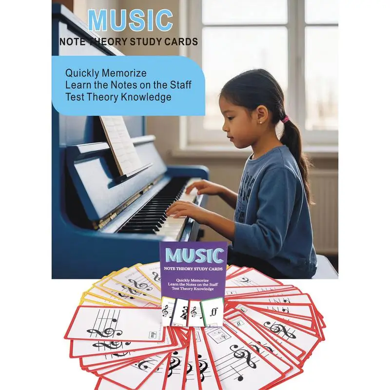 Music Flash Cards For Piano Portable Flash Cards With Bright Colors Learning Toys Music Instruction & Study For Young People
Music Flash Cards For Piano Portable Flash Cards With Bright Colors Learning Toys Music Instruction & Study For Young People