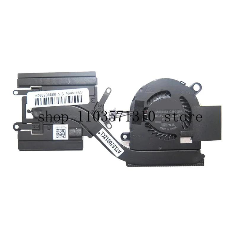 Laptop Heatsink&Fan For DELL For Latitude 5289 7389 0R2X0G R2X0G EG50040S1-C880-S9A ND55C19-16G02 AT1S2001ZCL DC5V New
Laptop Heatsink&Fan For DELL For Latitude 5289 7389 0R2X0G R2X0G EG50040S1-C880-S9A ND55C19-16G02 AT1S2001ZCL DC5V New