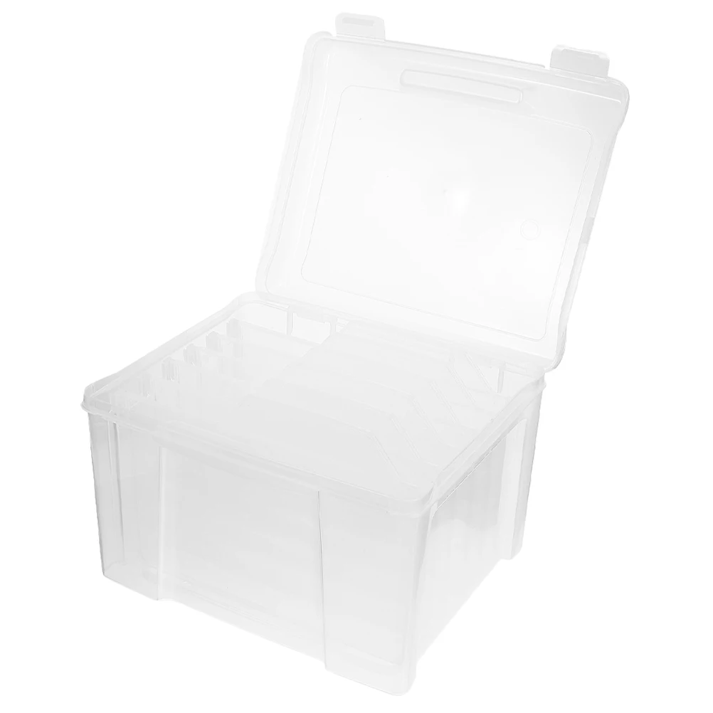 Multi-Functional Photo Storage Box Plastic Organizer Removable Compartments Photos Documents Greeting Cards Craft Desktop
Multi-Functional Photo Storage Box Plastic Organizer Removable Compartments Photos Documents Greeting Cards Craft Desktop