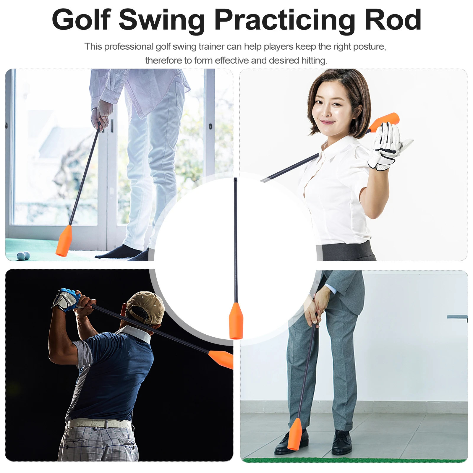 1pc Swing Training Stick For Golf Core Strength Speed Drill Rod Lightweight Practice Tool Swing Gesture Correcting Aids
1pc Swing Training Stick For Golf Core Strength Speed Drill Rod Lightweight Practice Tool Swing Gesture Correcting Aids