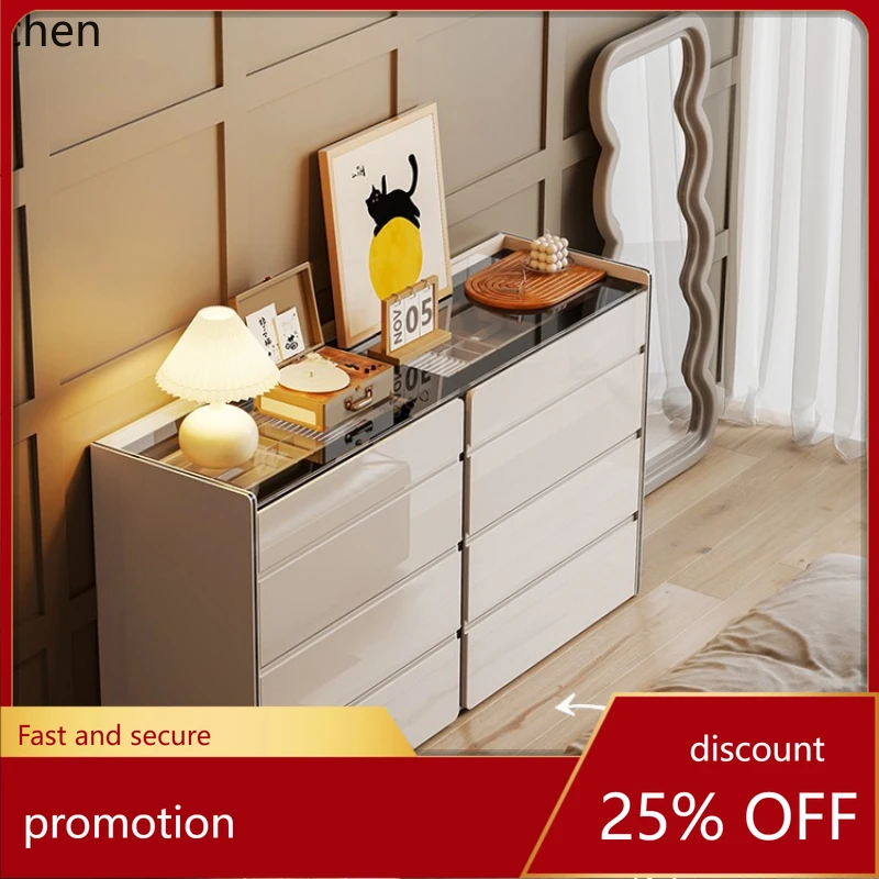 HXL bedroom chest bedside storage cabinet simple modern Italian wall TV drawer storage cabinet
HXL bedroom chest bedside storage cabinet simple modern Italian wall TV drawer storage cabinet