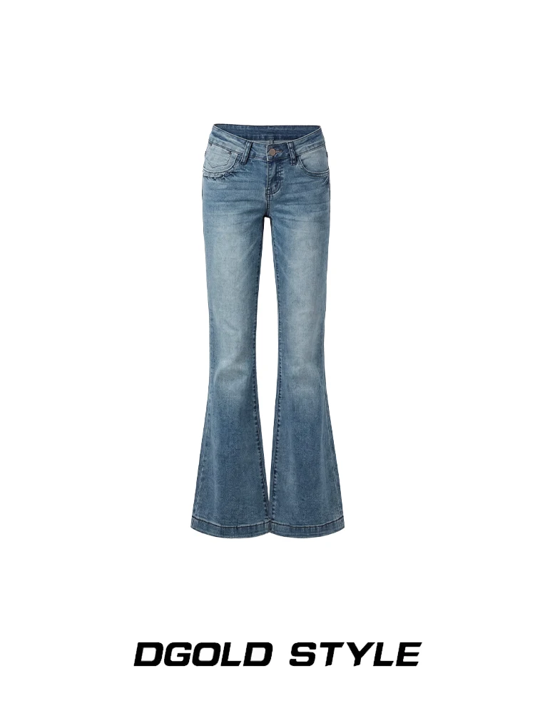 Low Waist Bell Bottom Denim Jeans Women's Spring Summer Slimming Wide Leg Pants American Retro Style Sweet Style Natural Waist
Low Waist Bell Bottom Denim Jeans Women's Spring Summer Slimming Wide Leg Pants American Retro Style Sweet Style Natural Waist