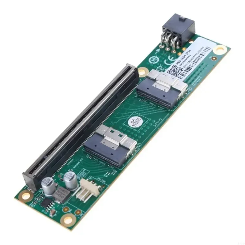Classic-Pcle4.0 SFF-8654 Conversion Board Pcie4.0 To SFF-8654 Converter SFF-8654 To Pcie 4.0 X16 Adapter Card
Classic-Pcle4.0 SFF-8654 Conversion Board Pcie4.0 To SFF-8654 Converter SFF-8654 To Pcie 4.0 X16 Adapter Card