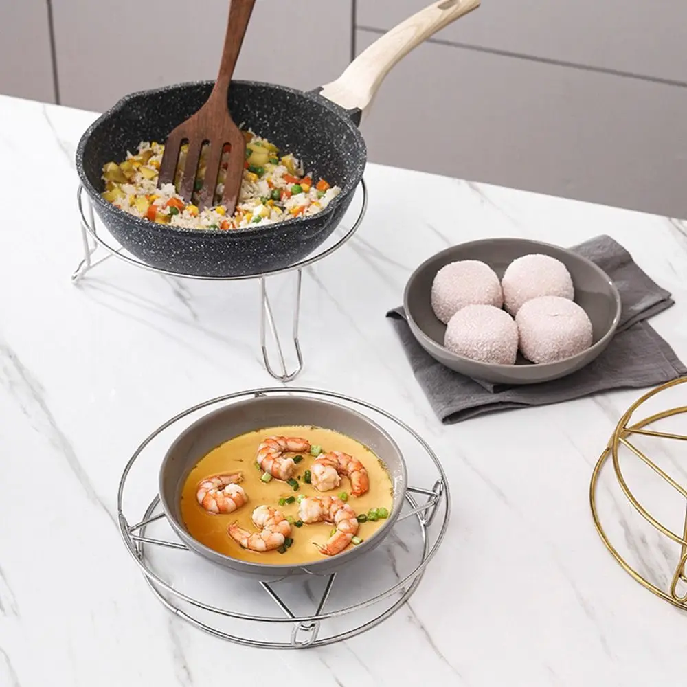 New 1Pcs Kitchen Cooking Tool Pot Rack Thickened Stainless Steel Kitchen Steamer Wok Rack Anti-Scalding Heat Insulated
New 1Pcs Kitchen Cooking Tool Pot Rack Thickened Stainless Steel Kitchen Steamer Wok Rack Anti-Scalding Heat Insulated