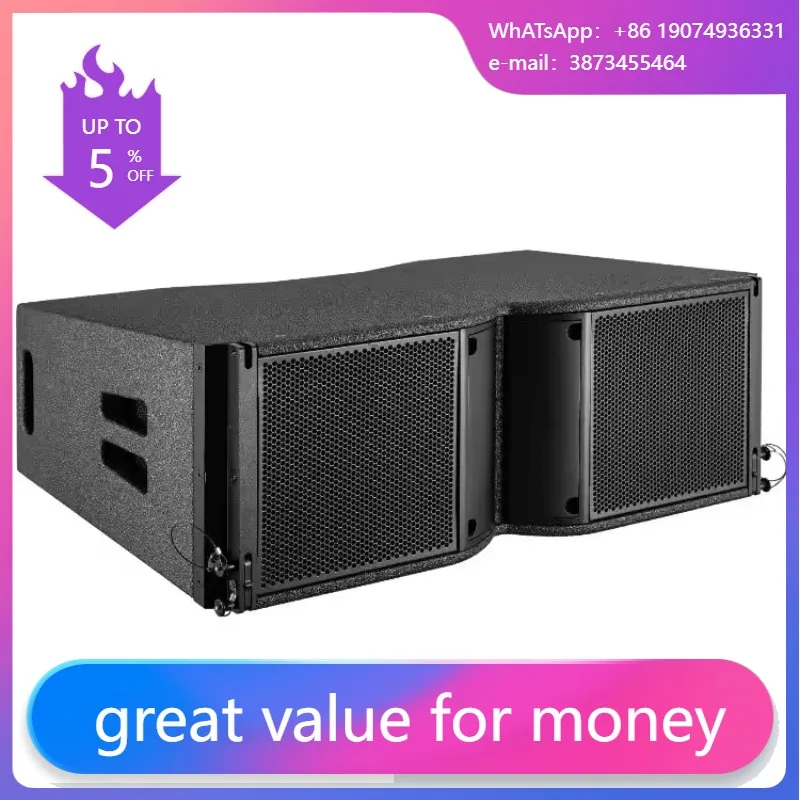 Popular Loudspeaker Stage System T210 Double 10 Inch Passive 2 Way Line Array Speaker Cabinet Professional Speaker
Popular Loudspeaker Stage System T210 Double 10 Inch Passive 2 Way Line Array Speaker Cabinet Professional Speaker