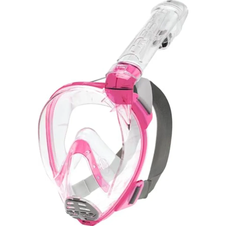 Snorkeling Full Face Mask - Wide Clear View Easy Breathing Safety First Baron XS: Designed in Italy
Snorkeling Full Face Mask - Wide Clear View Easy Breathing Safety First Baron XS: Designed in Italy