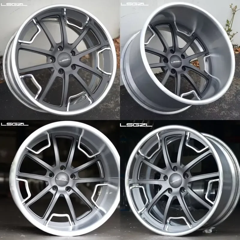 i LSGZL Customized 6061-T6 Alloy Forged Wheels Two-piece 20 22 24 Inch 5x130 5x127 Car Wheels for C10 1500
i LSGZL Customized 6061-T6 Alloy Forged Wheels Two-piece 20 22 24 Inch 5x130 5x127 Car Wheels for C10 1500