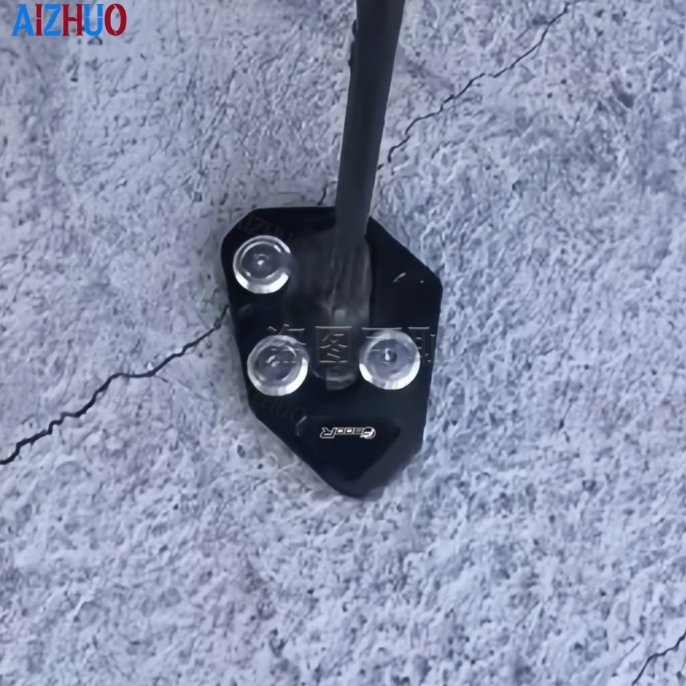 For BMW F800R F800S F 800ST F800GT F800 R/S/ST/GT HP2 Sport Motorcycle Kickstand Side Stand Extension Enlarger Support Plate Pad