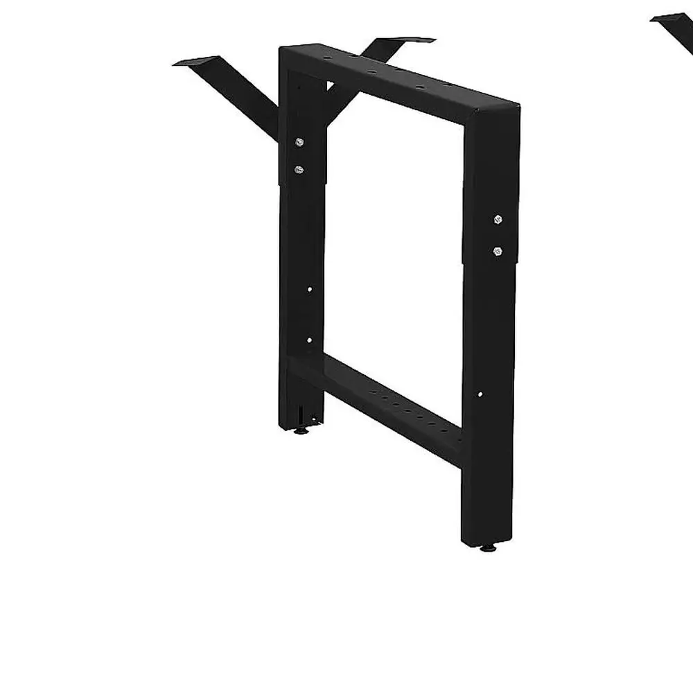 Adjustable Height 29-35 in. H, 20 in. L Black 3-Legged Garage Workbench Frame
Adjustable Height 29-35 in. H, 20 in. L Black 3-Legged Garage Workbench Frame