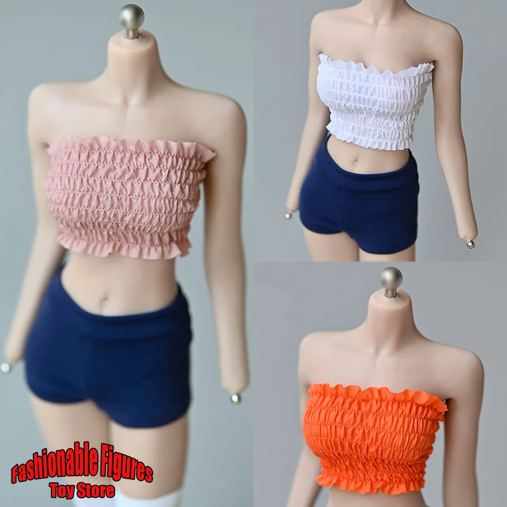 1/6 Female Soldier Sexy Tube Top Beautiful Pleated Design Vest Model Clothing Accessories For 12" Woman Action Figure Body
1/6 Female Soldier Sexy Tube Top Beautiful Pleated Design Vest Model Clothing Accessories For 12" Woman Action Figure Body