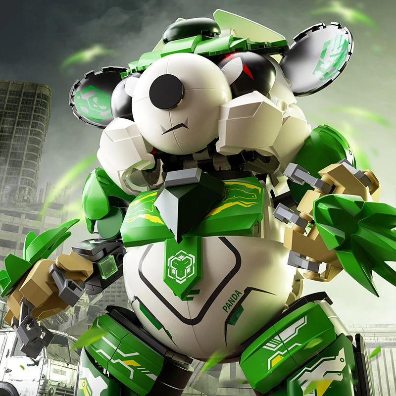 Chinese Kung Fu Panda Mecha Building Blocks DIY Brick Robot Model Kit Creative Assembly Toy for Kids & Collectors
Chinese Kung Fu Panda Mecha Building Blocks DIY Brick Robot Model Kit Creative Assembly Toy for Kids & Collectors