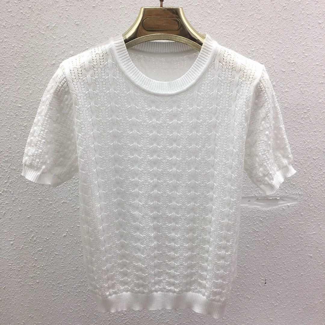Cotton Spring Knit T Shirt Short Sleeve Women Summer Loose O Neck T Shirt Chic Solid Basic Tee Shirt Female Pullovers Top N587
Cotton Spring Knit T Shirt Short Sleeve Women Summer Loose O Neck T Shirt Chic Solid Basic Tee Shirt Female Pullovers Top N587