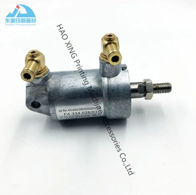 F4.334.026 Pneumatic Cylinder for Offset Printing Machine Spare Parts for Heidelberg Printer
F4.334.026 Pneumatic Cylinder for Offset Printing Machine Spare Parts for Heidelberg Printer