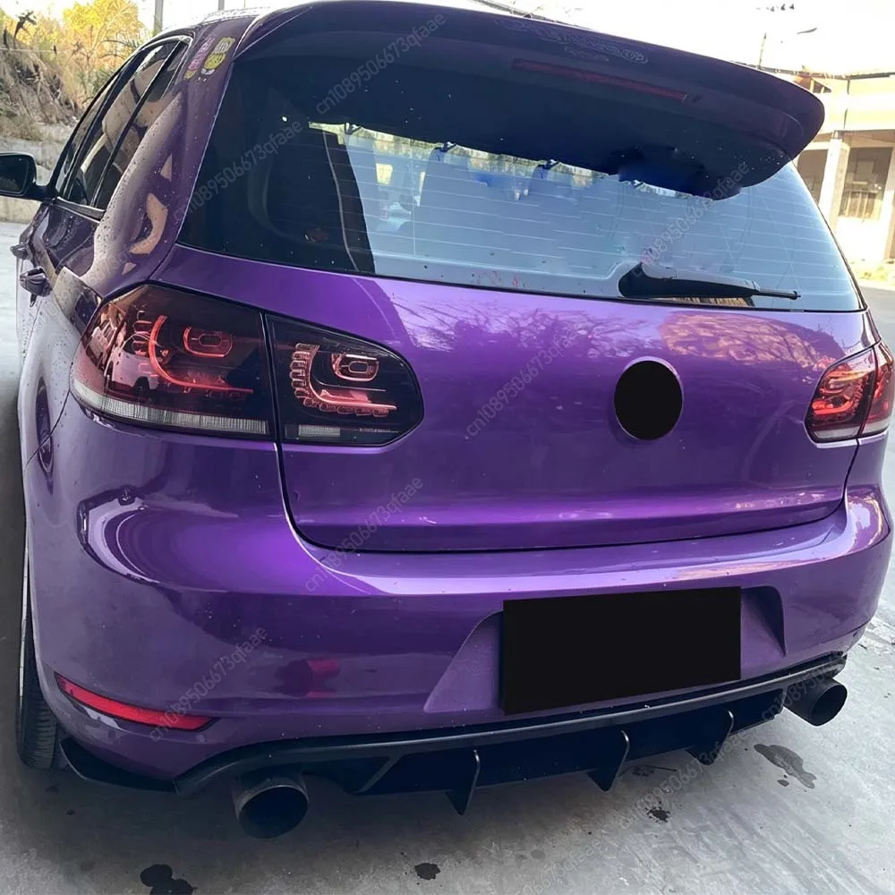 Car Rear Bumper Diffuser Flag Spoiler Splitter Accessories For VW Golf 6 MK6 GTI 2009-2013 Hatchback Body Kits Tuning Black Trim
Car Rear Bumper Diffuser Flag Spoiler Splitter Accessories For VW Golf 6 MK6 GTI 2009-2013 Hatchback Body Kits Tuning Black Trim