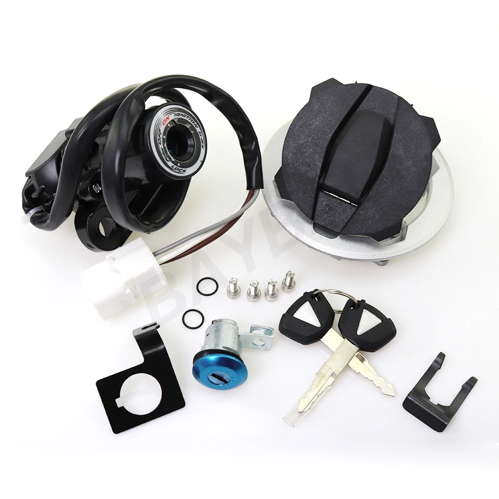 Motorcycle Ignition Switch Kit Assembly Fuel Gas Cap Tank Cover Seat Lock With 2 Keys For Kawasaki Ninja 400 Z400 2018-2022 2023
Motorcycle Ignition Switch Kit Assembly Fuel Gas Cap Tank Cover Seat Lock With 2 Keys For Kawasaki Ninja 400 Z400 2018-2022 2023