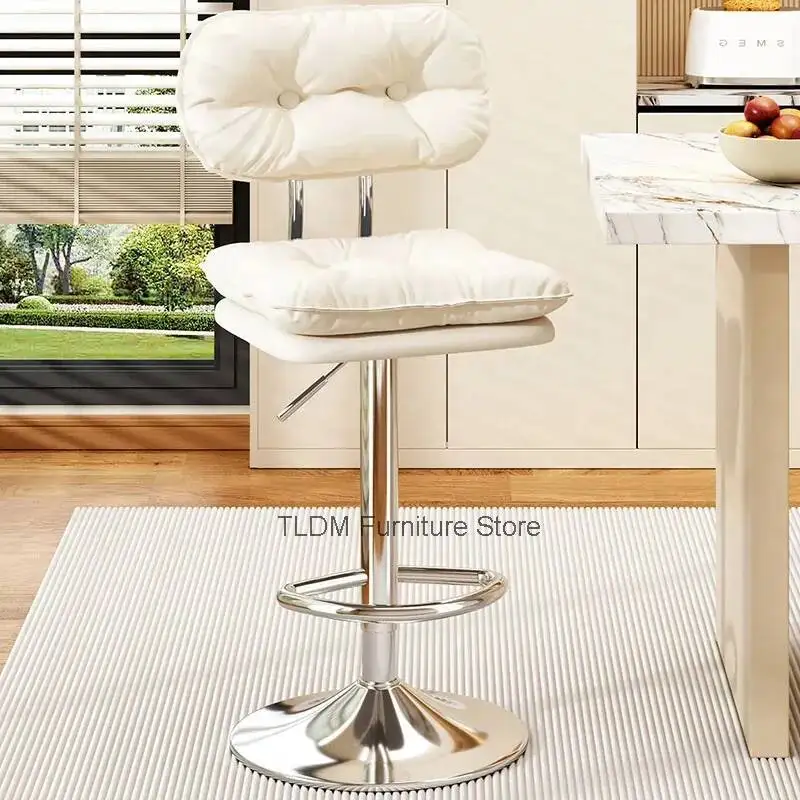 Luxury Office Bar Stools Designer Accent Counter Nordic Make Up Bar Chairs Comfortable Aesthetic Banqueta Trendy Furniture
Luxury Office Bar Stools Designer Accent Counter Nordic Make Up Bar Chairs Comfortable Aesthetic Banqueta Trendy Furniture