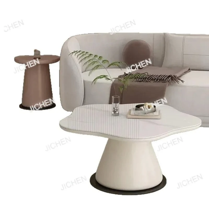 Современный простой бытовой журнальный столик из каменной плиты для гостиной, небольшой квартиры
Современный простой бытовой журнальный столик из каменной плиты для гостиной, небольшой квартиры