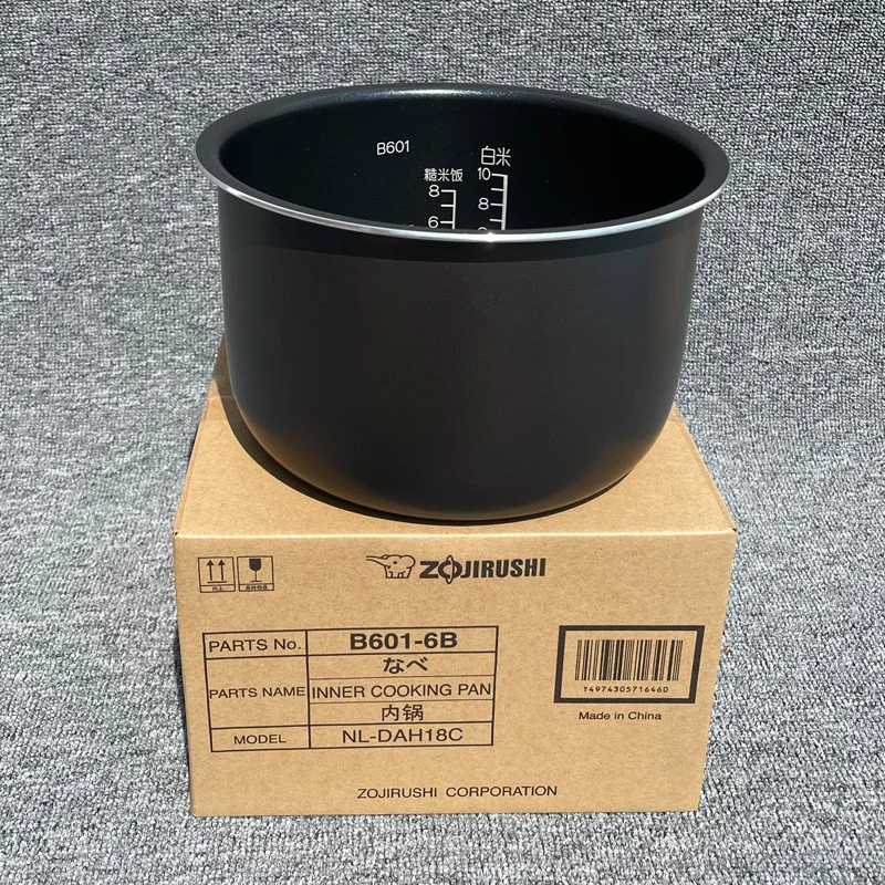 Original Rice cooker inner bowl B601 for ZOJIRUSHI NL-DAH18 replacement Inner bowl
Original Rice cooker inner bowl B601 for ZOJIRUSHI NL-DAH18 replacement Inner bowl