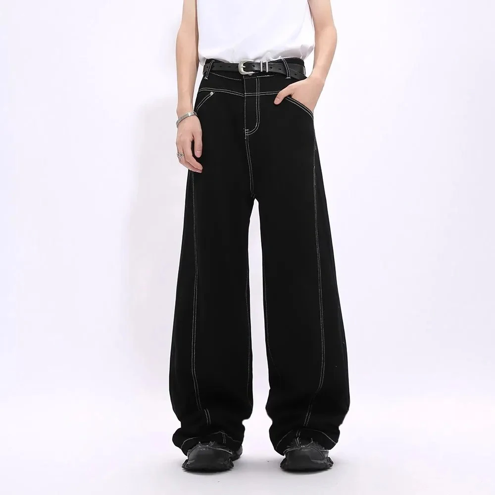 Y2k Collection Bright Stitch Jeans Genderless Spring Summer Streetwear Fashion Casual Pants Versatile Trousers Men'S Clothing
Y2k Collection Bright Stitch Jeans Genderless Spring Summer Streetwear Fashion Casual Pants Versatile Trousers Men'S Clothing