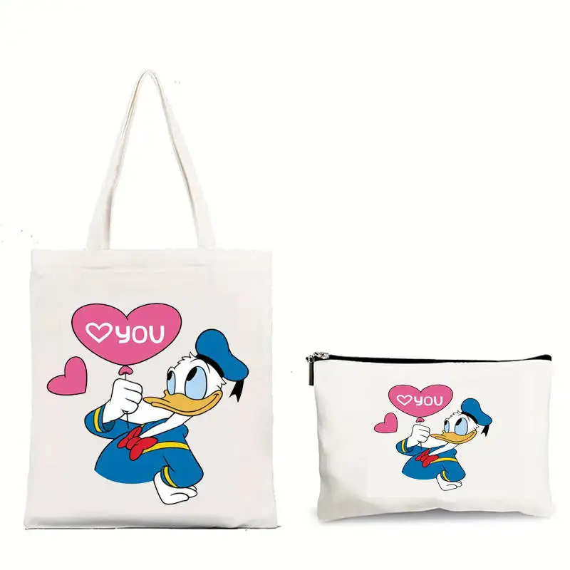 Donald Duck Cute Women Shoulder Bags Fashionable Versatile Commuting Bag Canvas Tote Bag Handbag Girls Handbags
Donald Duck Cute Women Shoulder Bags Fashionable Versatile Commuting Bag Canvas Tote Bag Handbag Girls Handbags
