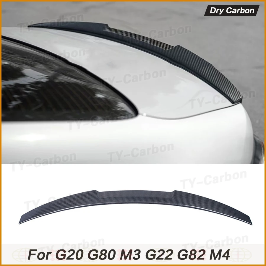 Dry Carbon Fiber Car Rear Trunk Spoiler for BMW 3Series G20 G28 G80 M3 4Series G22 G82 M4 Rear Boot Wing Spoiler M4 Type Lip
Dry Carbon Fiber Car Rear Trunk Spoiler for BMW 3Series G20 G28 G80 M3 4Series G22 G82 M4 Rear Boot Wing Spoiler M4 Type Lip