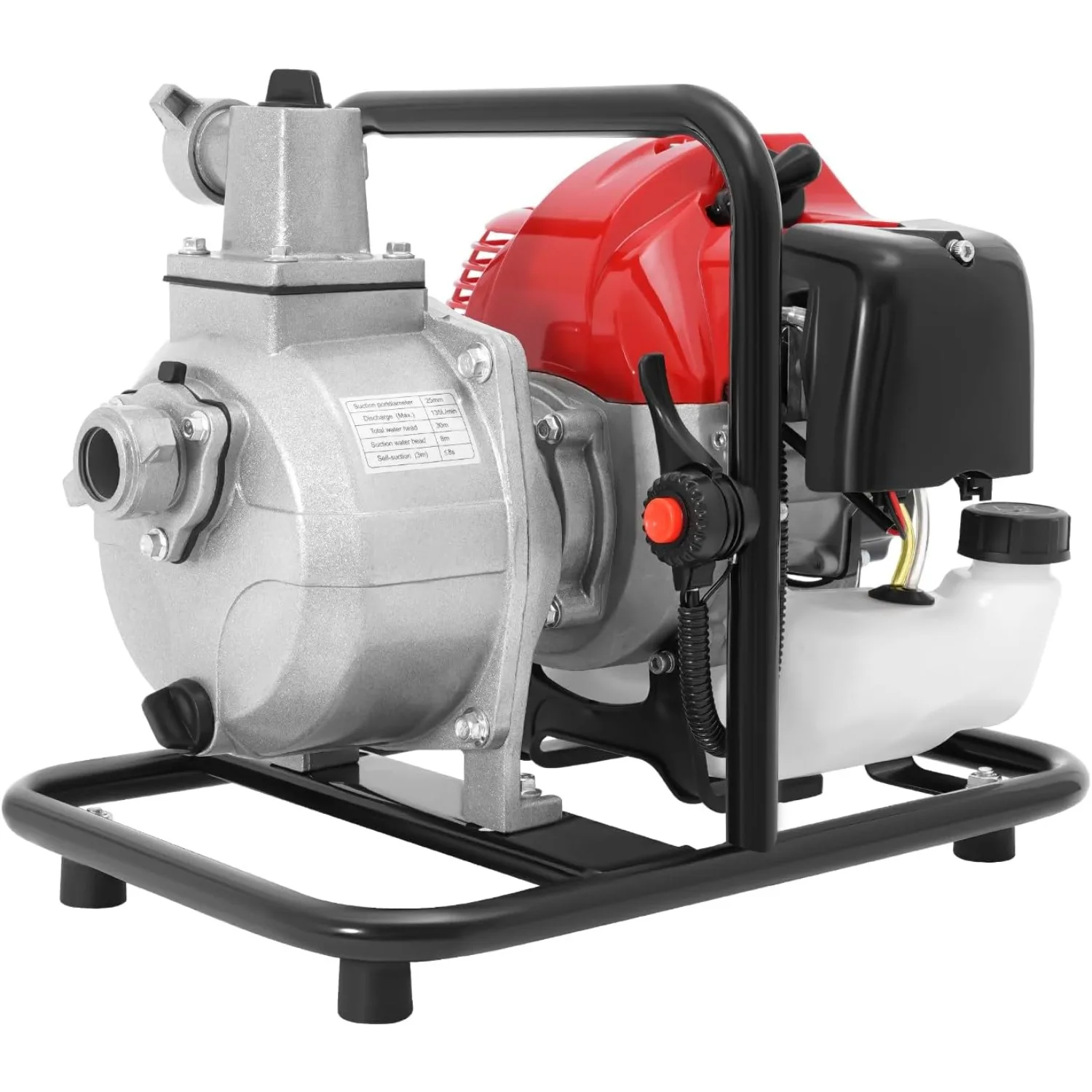 Мусорный насос 1-дюймовый газовый водяной насос со шлангом 2 м, 2-тактный бензиновый водяной насос 43 куб. футов, всасывание 26 футов, передача воды
Мусорный насос 1-дюймовый газовый водяной насос со шлангом 2 м, 2-тактный бензиновый водяной насос 43 куб. футов, всасывание 26 футов, передача воды