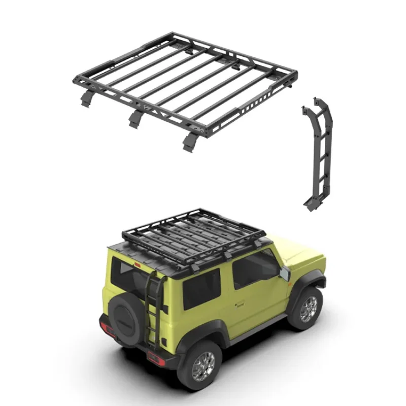 Steel & Aluminum Roof Rack Side Ladder, 4X4 Offroad Parts for Jimny 2018+ 3/5 Door
Steel & Aluminum Roof Rack Side Ladder, 4X4 Offroad Parts for Jimny 2018+ 3/5 Door