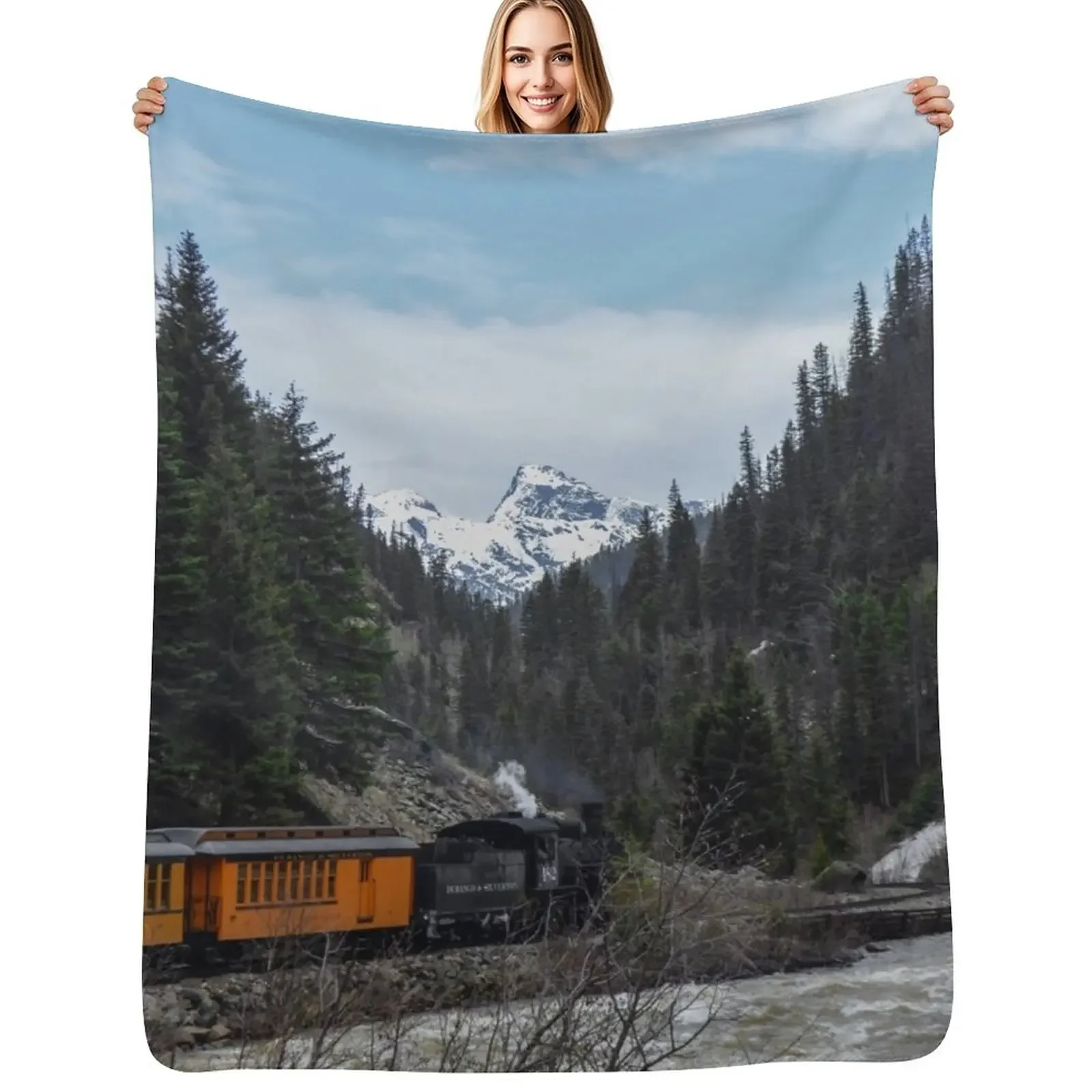 Train in Colorado Throw Blanket Beautifuls Luxury Brand Hairy Blanket
Train in Colorado Throw Blanket Beautifuls Luxury Brand Hairy Blanket