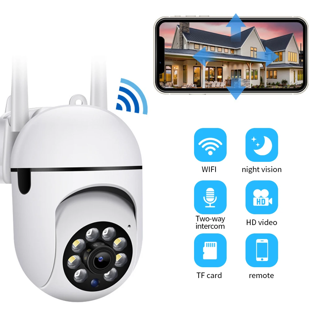 1080P IP Camera Tuya Smart Outdoor Home Security Auto Tracking Human Detection Camera WIFI CCTV Surveillance Camera Baby Monitor
1080P IP Camera Tuya Smart Outdoor Home Security Auto Tracking Human Detection Camera WIFI CCTV Surveillance Camera Baby Monitor