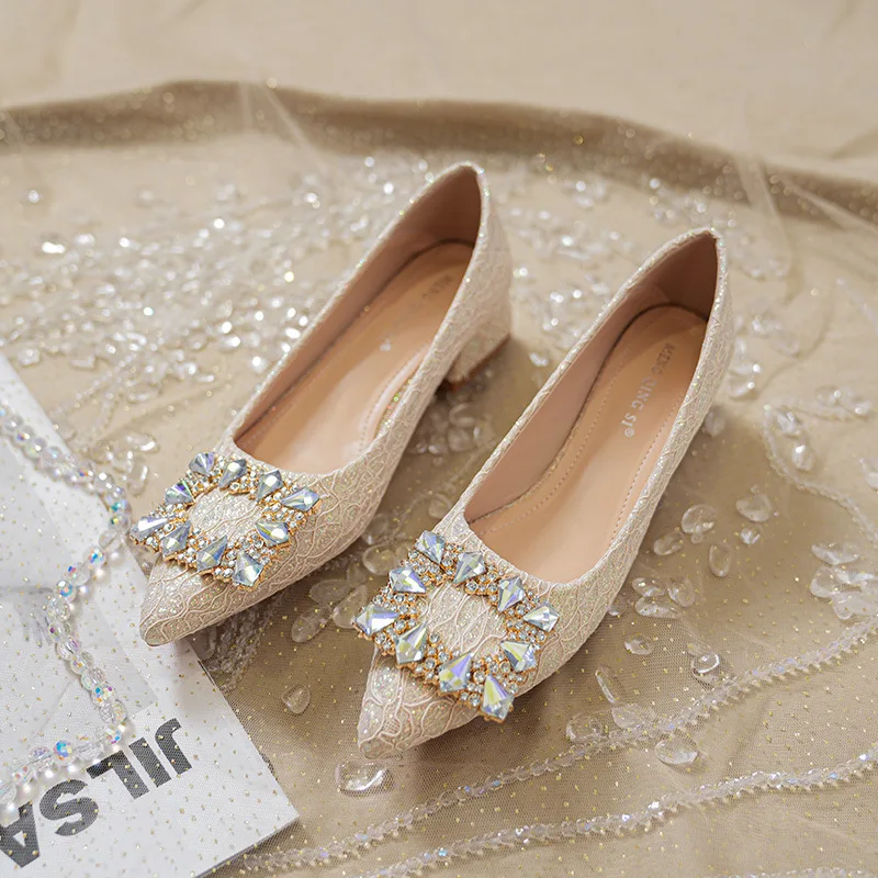 3cm Higher Rhinestone Square Buckle Women's Sandals Elegant Single Shoes for Women Fashion Banquet Women's Shoes Sandalias Mujer
3cm Higher Rhinestone Square Buckle Women's Sandals Elegant Single Shoes for Women Fashion Banquet Women's Shoes Sandalias Mujer
