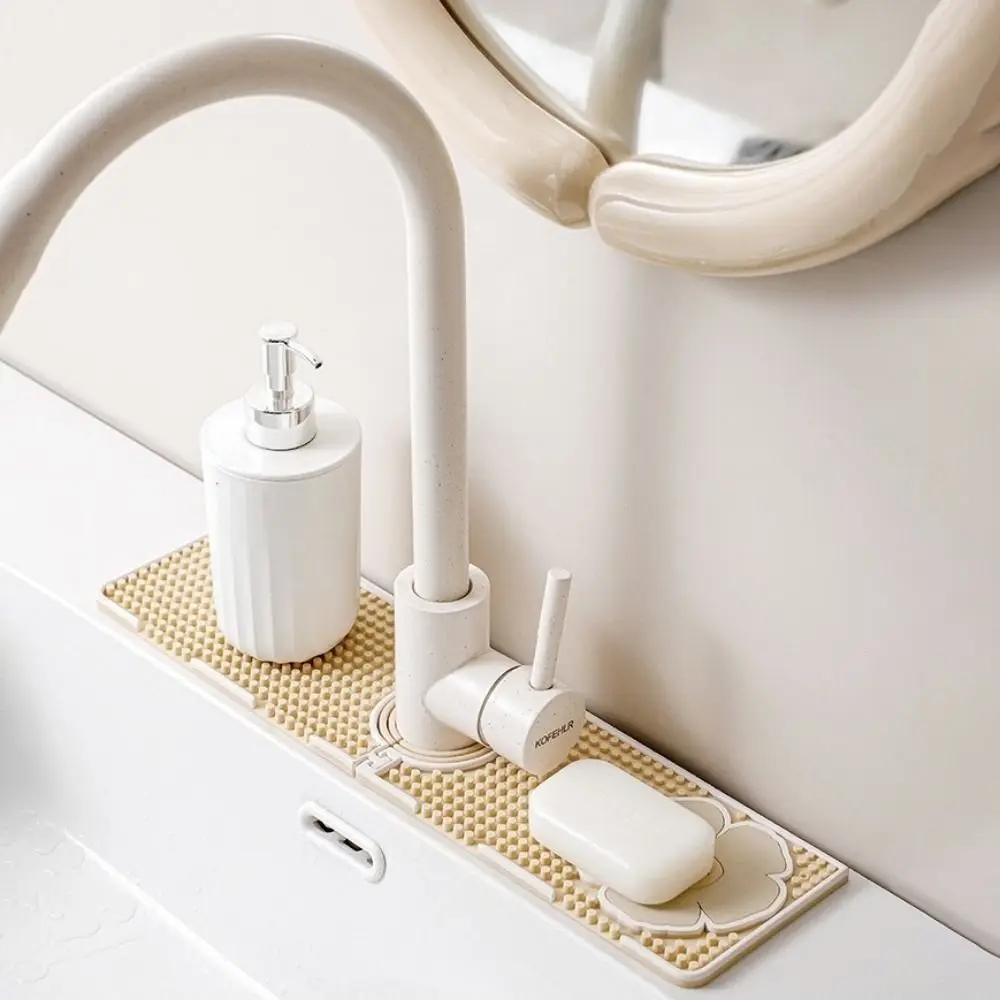 Силиконовая сливная накладка для смесителя, мягкая противоскользящая защита от брызг для раковины, складной гибкий уловитель воды для ванной комнаты
Силиконовая сливная накладка для смесителя, мягкая противоскользящая защита от брызг для раковины, складной гибкий уловитель воды для ванной комнаты