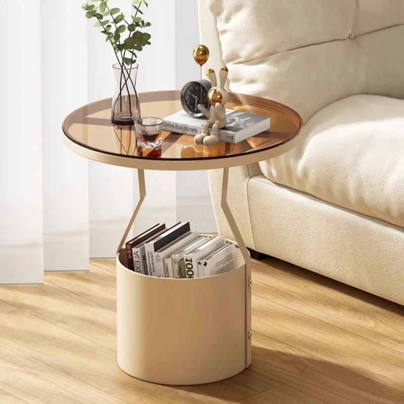 Living Room Coffee Table Nordic Tempered Glass Storage Shelf Small Table Sofa Side Modern Bedside Nightstand Bedroom Furniture
Living Room Coffee Table Nordic Tempered Glass Storage Shelf Small Table Sofa Side Modern Bedside Nightstand Bedroom Furniture