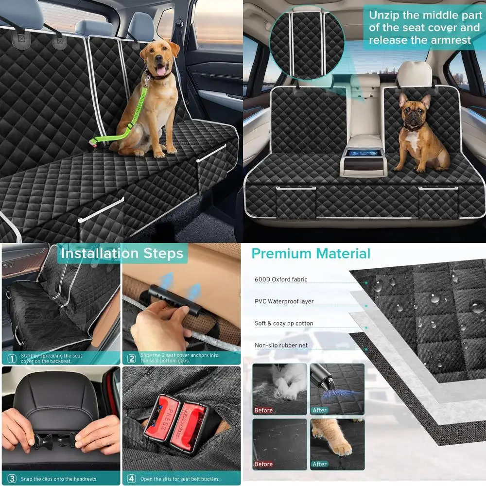 Dog Car Seat Cover Compatible with Buick Envista Envision Encore Enclave Regal GX Back Seat Accessories, Waterproof Truck Pet Be
Dog Car Seat Cover Compatible with Buick Envista Envision Encore Enclave Regal GX Back Seat Accessories, Waterproof Truck Pet Be