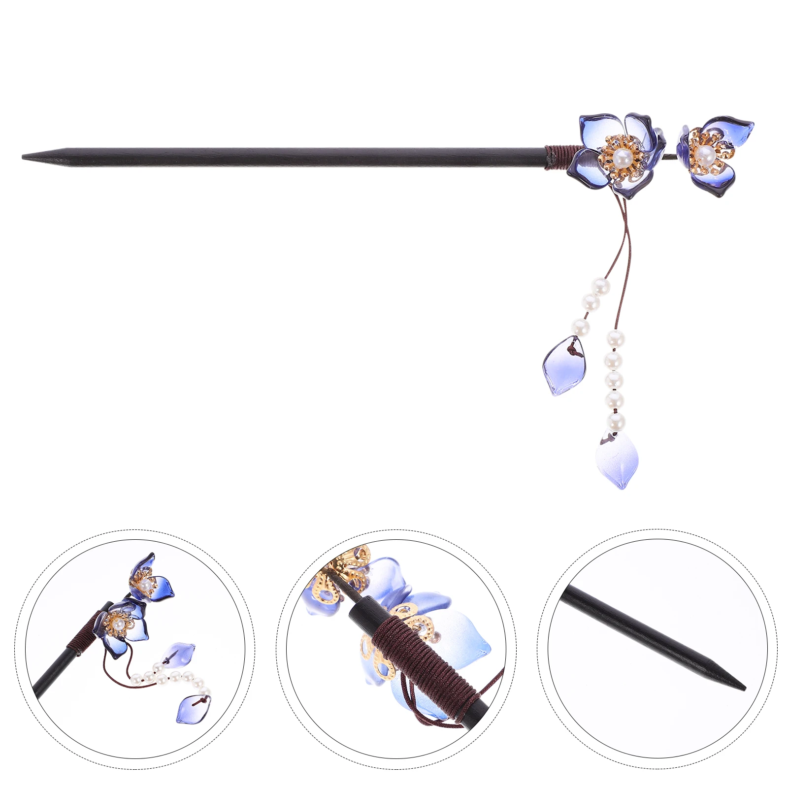 Hairpin Women Accessories Pearl Flower Wooden Sticks for Bun Long Hair Hanfu Wedding Traditional Chinese Style Hair Care
Hairpin Women Accessories Pearl Flower Wooden Sticks for Bun Long Hair Hanfu Wedding Traditional Chinese Style Hair Care