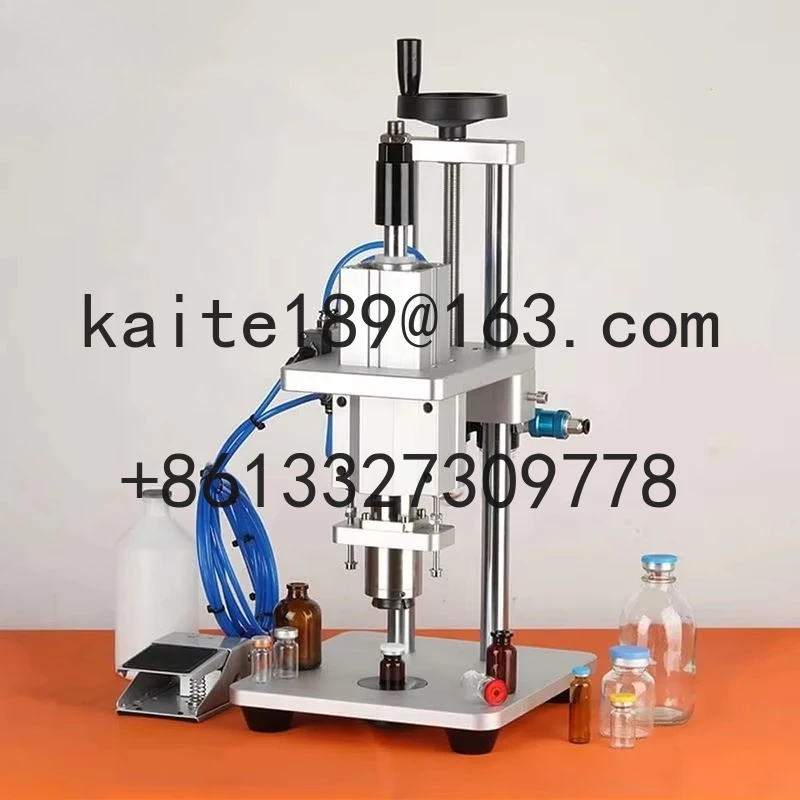 Semi-Automatic Pneumatic Perfume Bottle Crimping Machine Metal Cap Press Machine Bottles Crimper for Perfume
Semi-Automatic Pneumatic Perfume Bottle Crimping Machine Metal Cap Press Machine Bottles Crimper for Perfume