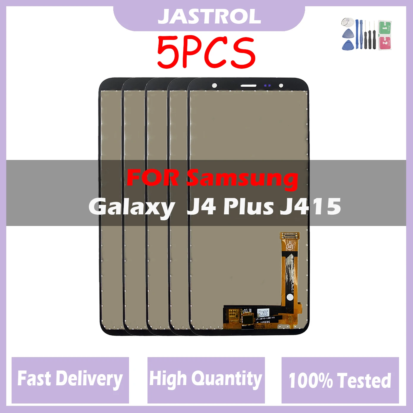 5Pcs/Lot Lcd For Samsung Galaxy J4+ J415 SM-J415F J415FN LCD display Touch Screen Assembly for Samsung J415 J4 plus lcd
5Pcs/Lot Lcd For Samsung Galaxy J4+ J415 SM-J415F J415FN LCD display Touch Screen Assembly for Samsung J415 J4 plus lcd