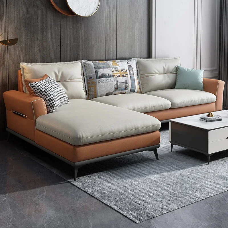Technology sofa Nordic light luxury latex combination color matching simple modern fabric sofa
Technology sofa Nordic light luxury latex combination color matching simple modern fabric sofa