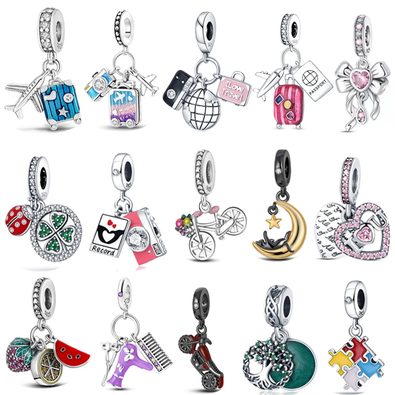 Новый модный серебряный 925 пробы, божья коровка, мороженое, камера, луна, кошка, подвески, подходят для оригинального браслета, бусины, подвески, ювелирные изделия, подарки
Новый модный серебряный 925 пробы, божья коровка, мороженое, камера, луна, кошка, подвески, подходят для оригинального браслета, бусины, подвески, ювелирные изделия, подарки
