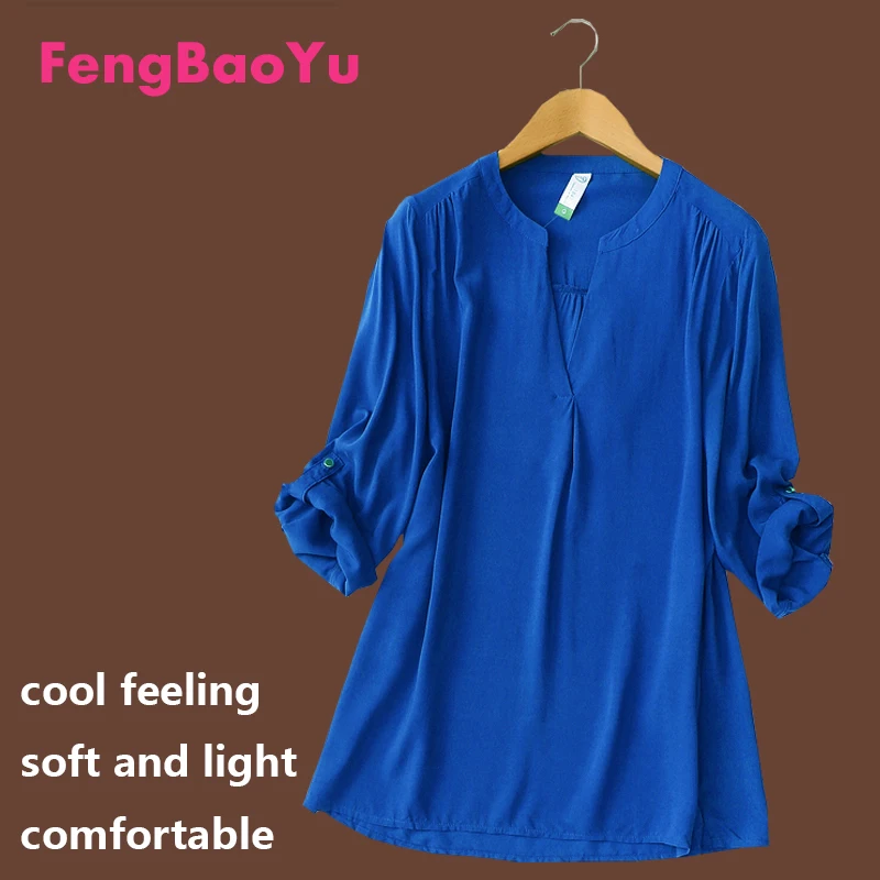Cotton Silk Summer Women's Long-sleeved T-shirt Green V-neck Pullover Top Loose Comfortable Plus-size Top Home Casual Pajamas
Cotton Silk Summer Women's Long-sleeved T-shirt Green V-neck Pullover Top Loose Comfortable Plus-size Top Home Casual Pajamas