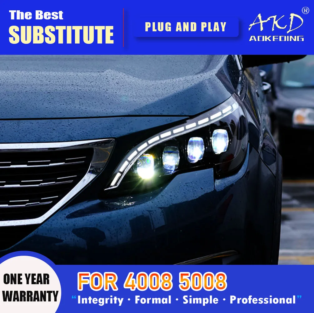 Налобный фонарь AKD для Peugeot 4008 5008, лампа для фар 2017-2021, фары 4008 5008 DRL, сигнал поворота, дальний свет, проектор «ангельские глазки»
Налобный фонарь AKD для Peugeot 4008 5008, лампа для фар 2017-2021, фары 4008 5008 DRL, сигнал поворота, дальний свет, проектор «ангельские глазки»