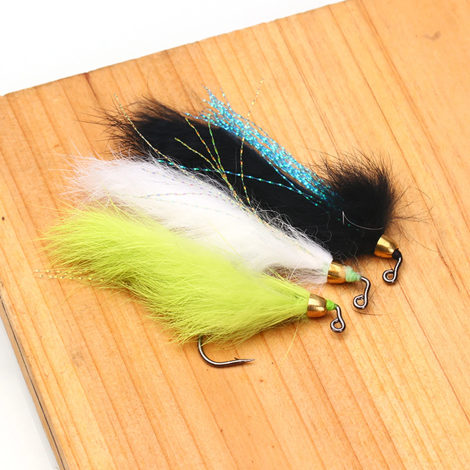 Weighted Head Fly Fishing-Flies Attracting Fish Quickly Realistic Fishing Lures for Freshwater and Saltwater Fishing
Weighted Head Fly Fishing-Flies Attracting Fish Quickly Realistic Fishing Lures for Freshwater and Saltwater Fishing